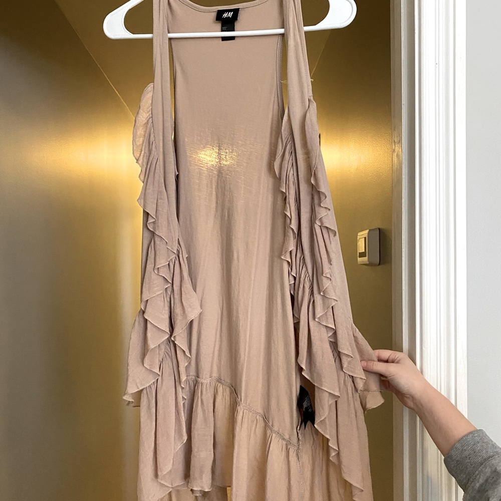 Womens long vest